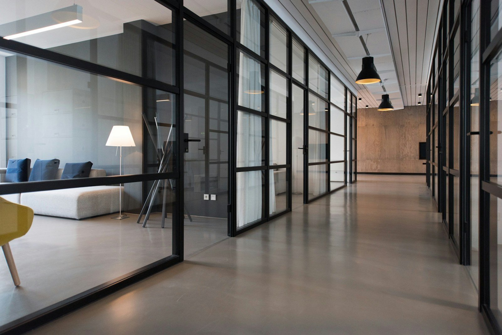 Contemporary workspace representing corporate travel