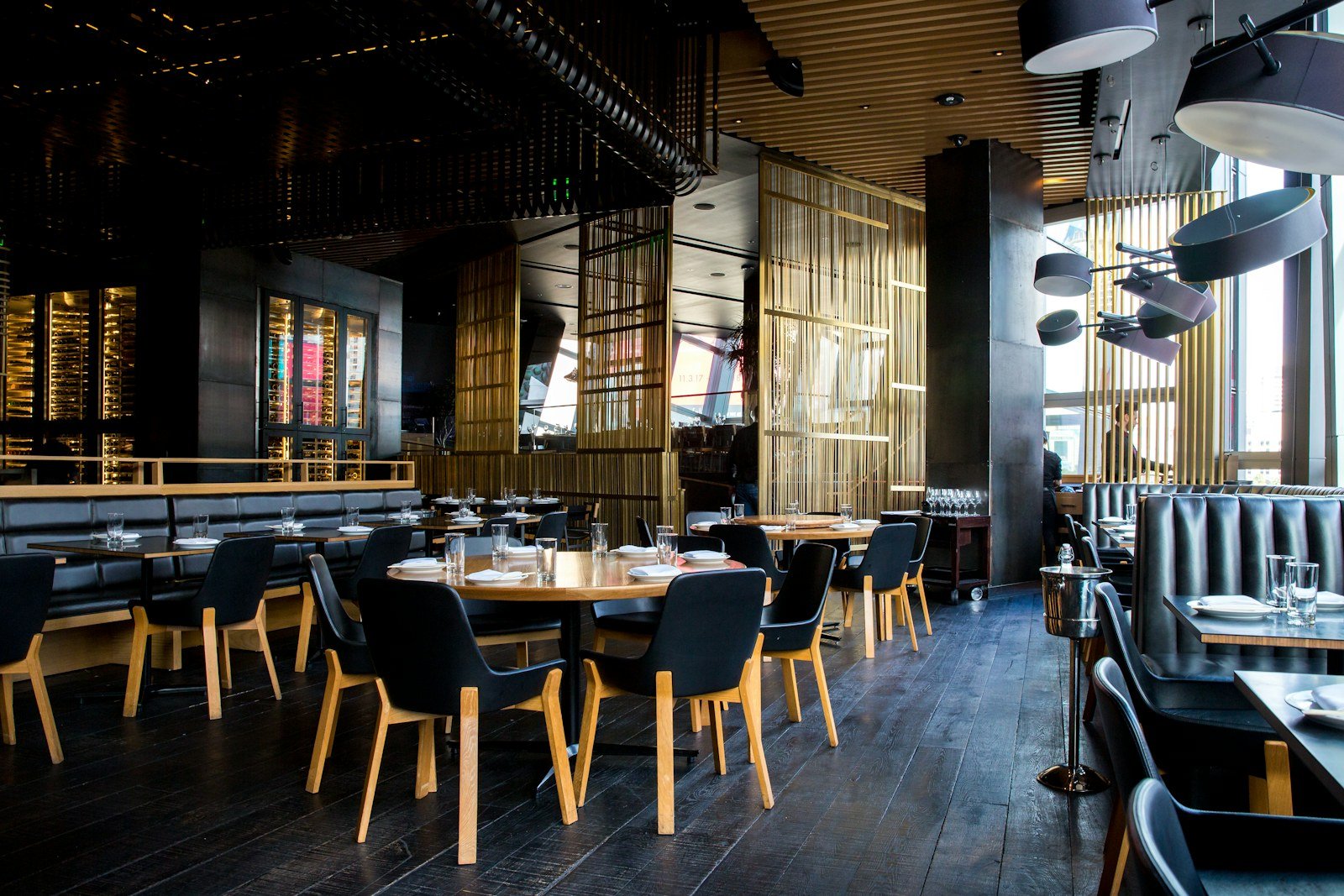 Refined restaurant interior representing culinary journeys